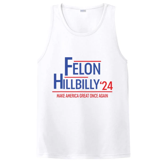 Felon Hillbilly 2024 Trump Vance 2024 2024 Election Performance Tank