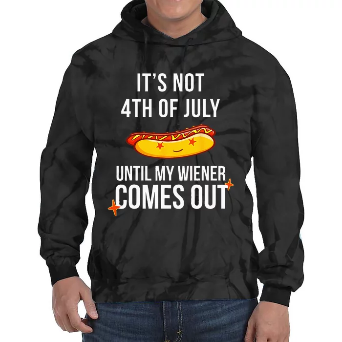 Funny Hotdog 4th Of July Tie Dye Hoodie