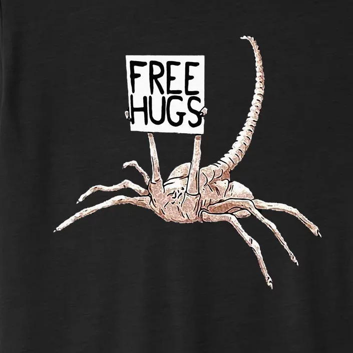 Free Hugs Alien ChromaSoft Performance T-Shirt