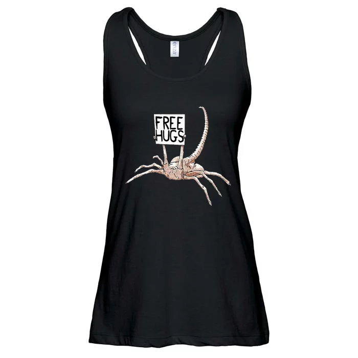 Free Hugs Alien Ladies Essential Flowy Tank