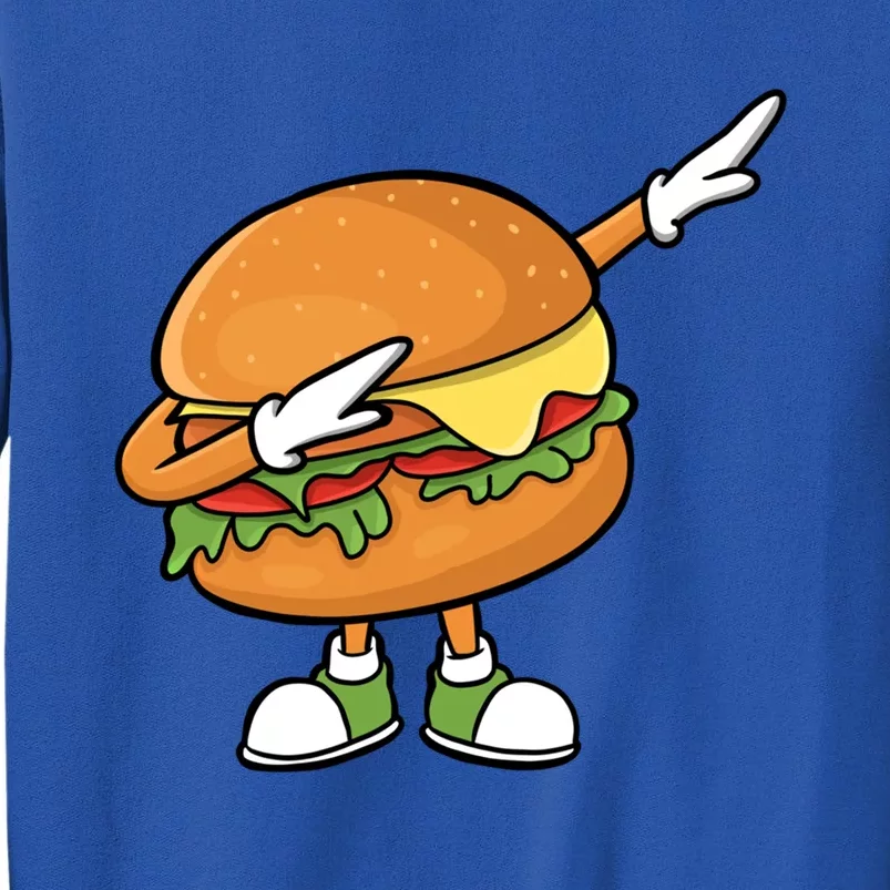 Funny Hamburger Art Cheeseburger Burger Meat Eater Funny Gift Sweatshirt