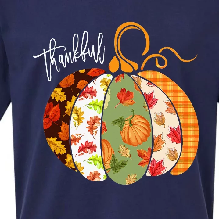 Festive Harvest Adorable Pumpkin Design for Autumn Celebrations Sueded Cloud Jersey T-Shirt