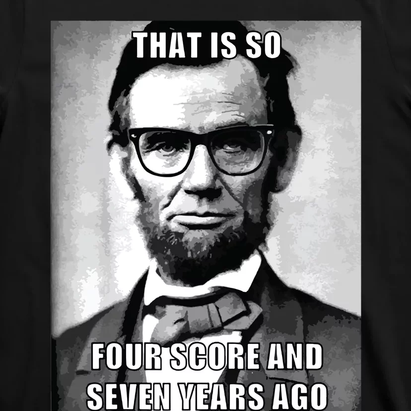 Funny Hipster Abraham Lincoln T-Shirt