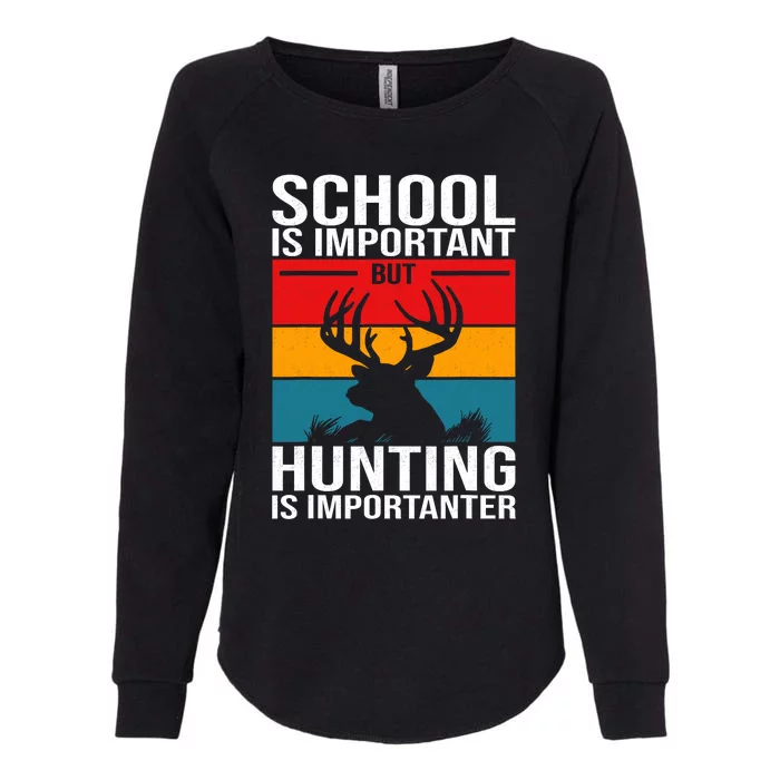 Funny Hunting Art Hunter Deer Clothes Womens California Wash Sweatshirt