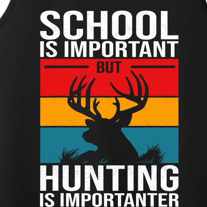 Funny Hunting Art Hunter Deer Clothes Performance Tank