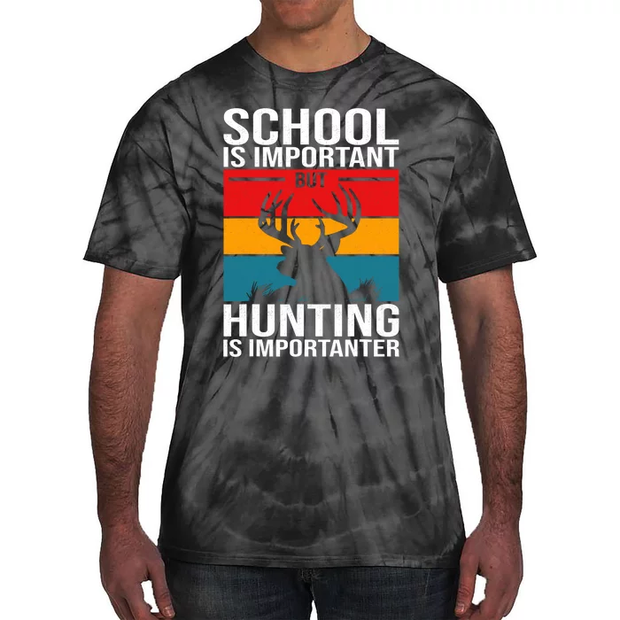 Funny Hunting Art Hunter Deer Clothes Tie-Dye T-Shirt