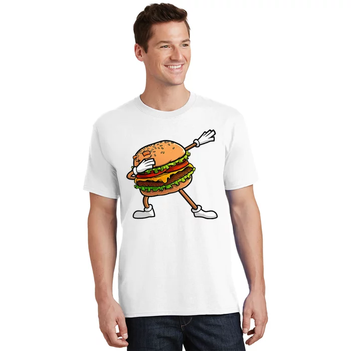 Funny Hamburger Art Women Cheeseburger Lover T-Shirt