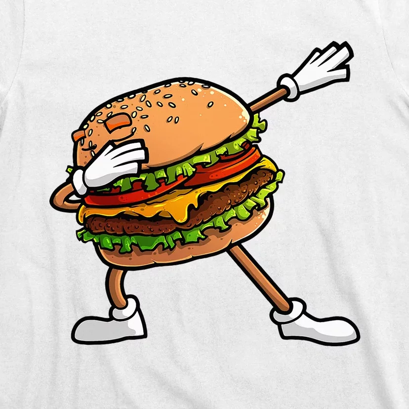 Funny Hamburger Art Women Cheeseburger Lover T-Shirt