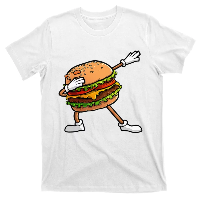 Funny Hamburger Art Women Cheeseburger Lover T-Shirt