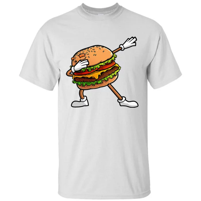 Funny Hamburger Art Women Cheeseburger Lover Tall T-Shirt