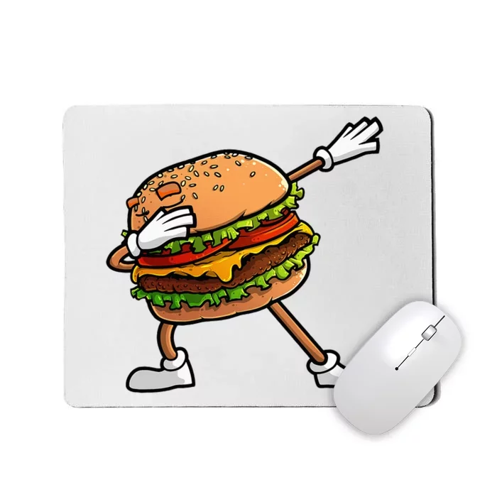 Funny Hamburger Art Women Cheeseburger Lover Mousepad