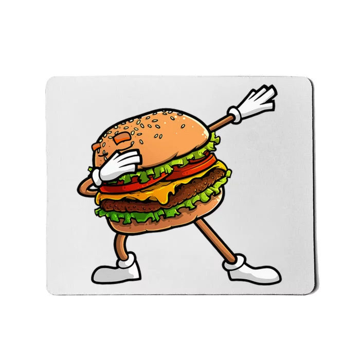 Funny Hamburger Art Women Cheeseburger Lover Mousepad