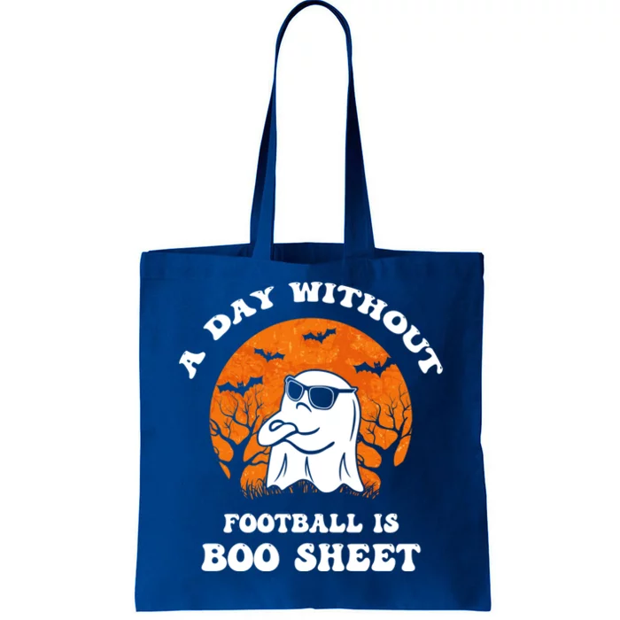 Funny Halloween A Day Without Football Is Boo Sheet Iii Gift Tote Bag