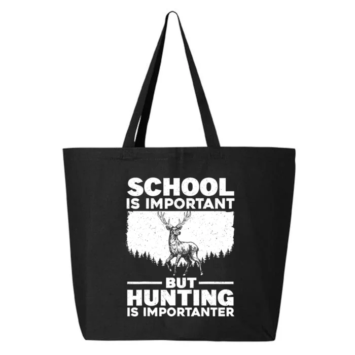 Funny Hunting Art Deer Hunter Wildlife Hunting 25L Jumbo Tote