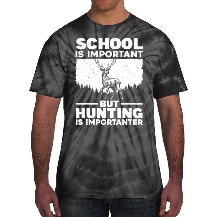 Funny Hunting Art Deer Hunter Wildlife Hunting Tie-Dye T-Shirt