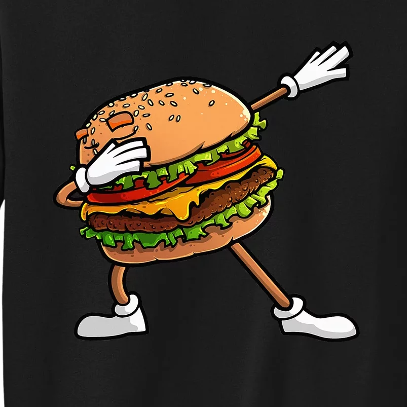 Funny Hamburger Art Cheeseburger Lover Sweatshirt