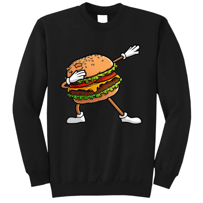 Funny Hamburger Art Cheeseburger Lover Sweatshirt