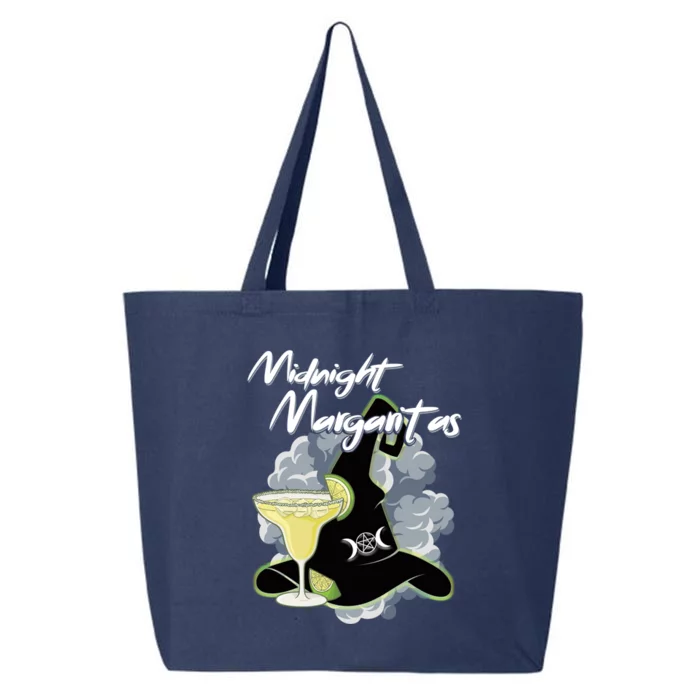 Funny Halloween And Midnight Margaritas Gift 25L Jumbo Tote