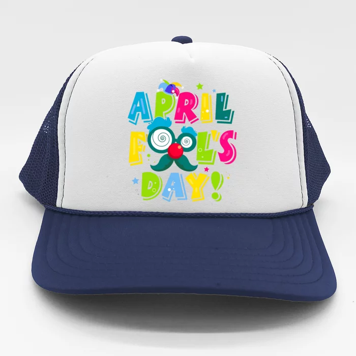 Funny Happy April Fools Day 1st April Fools Day Joke Pranks Trucker Hat