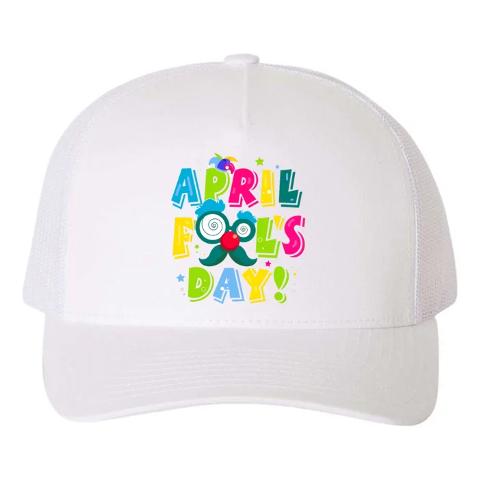 Funny Happy April Fools Day 1st April Fools Day Joke Pranks Yupoong Adult 5-Panel Trucker Hat