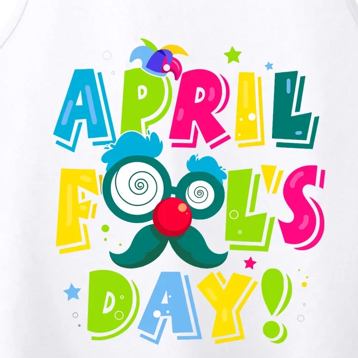 Funny Happy April Fools Day 1st April Fools Day Joke Pranks Performance Tank