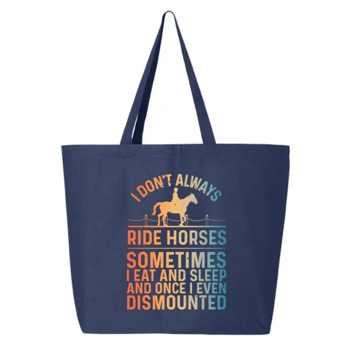 Funny Horse Art Horseback Riding Horse Lover Gift 25L Jumbo Tote