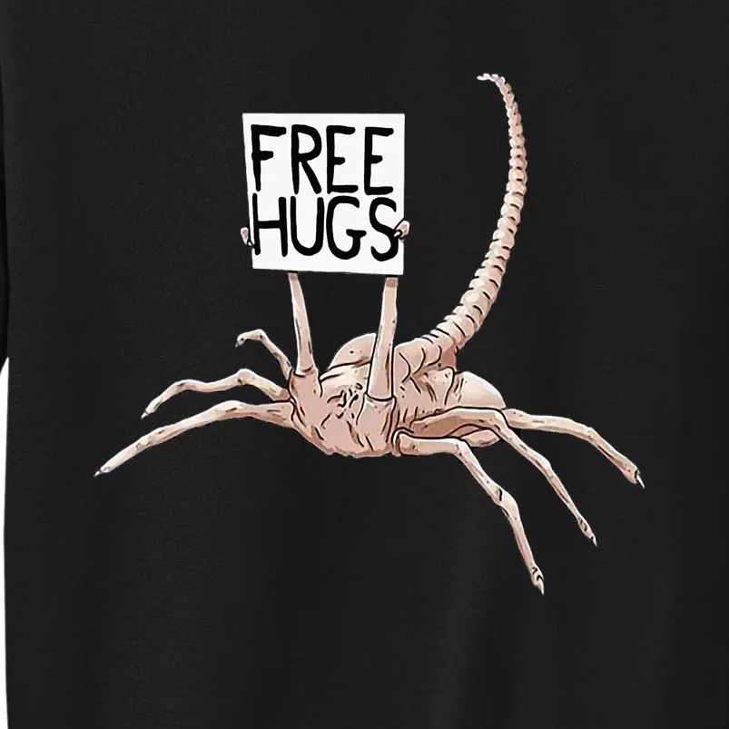 Free Hugs Alien Tall Sweatshirt