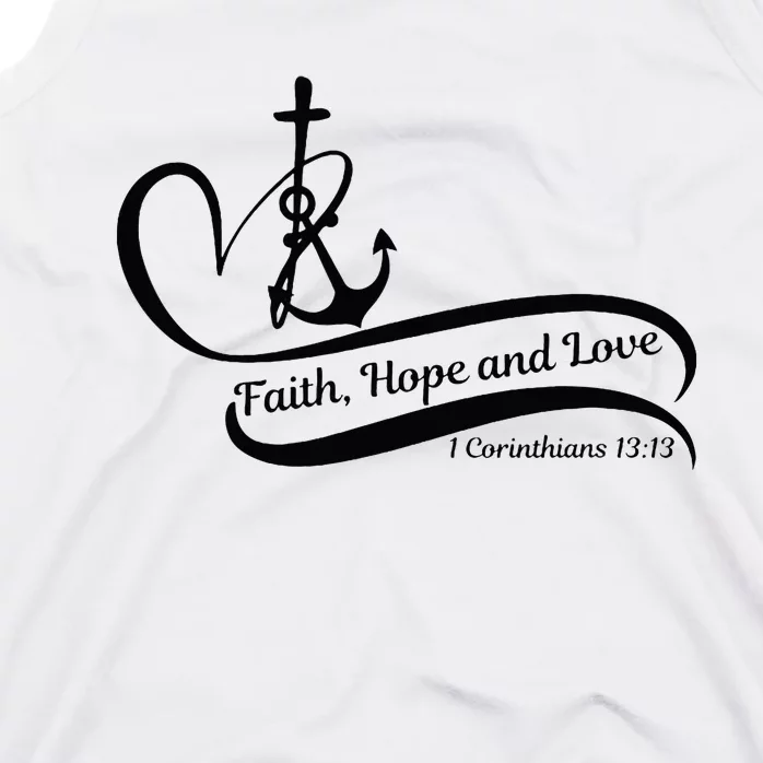 Faith Hope And Love Tank Top