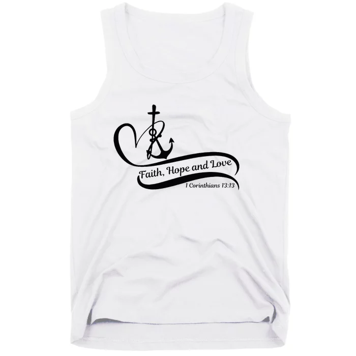 Faith Hope And Love Tank Top