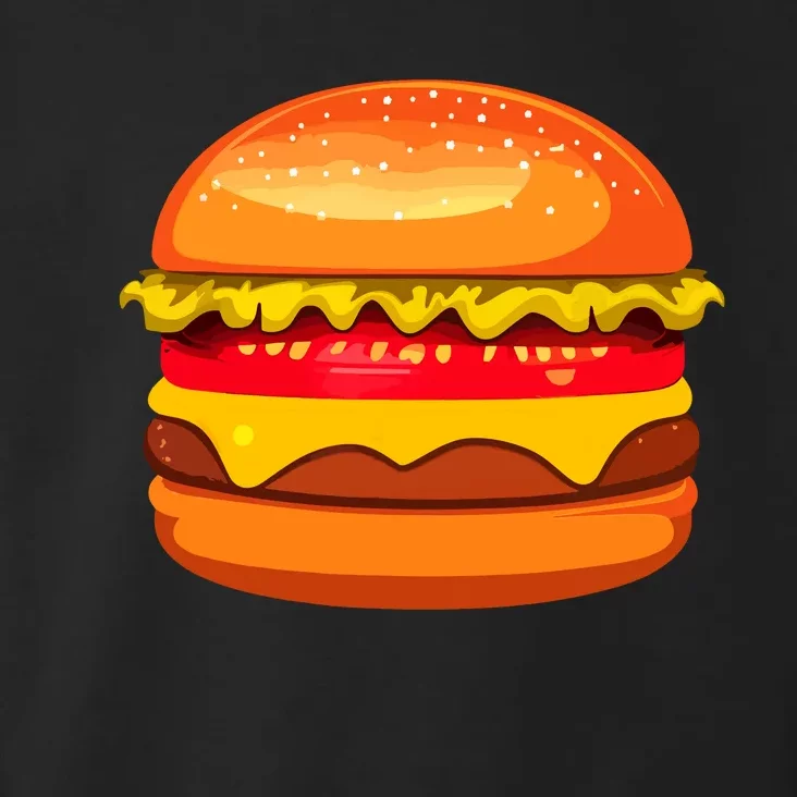 Funny Hamburger Art Cheeseburger Lover For Toddler Hoodie