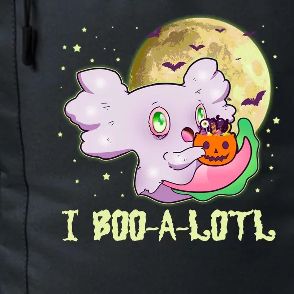 Funny Halloween Axolotl Ghost I Boo A Lotl Daily Commute Backpack