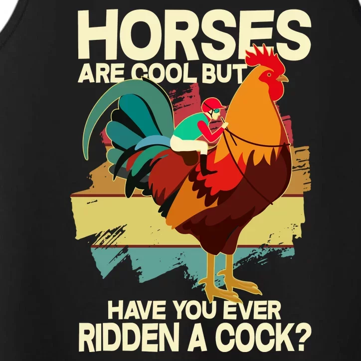 Funny Horses Are Cool But Have You Ever Ridden A Cock Performance Tank