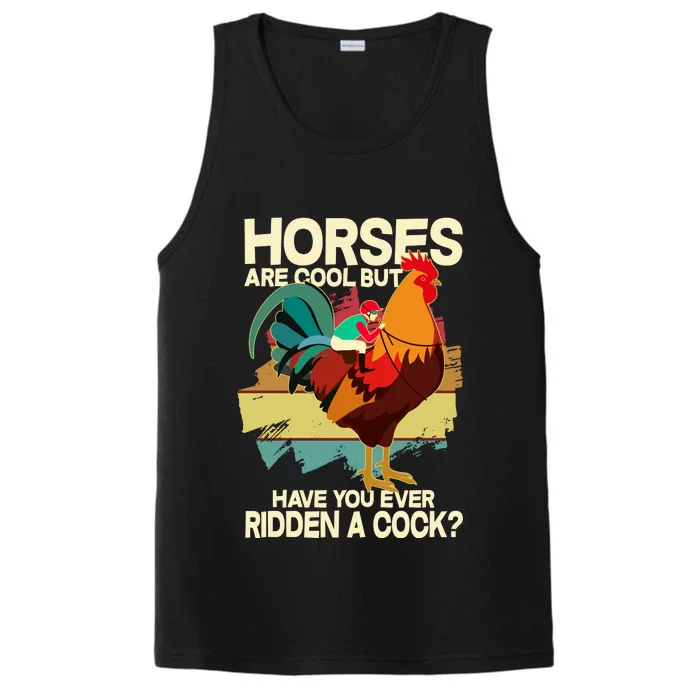 Funny Horses Are Cool But Have You Ever Ridden A Cock Performance Tank