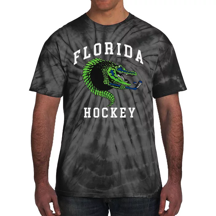 Florida Hockey Alligator Tie-Dye T-Shirt