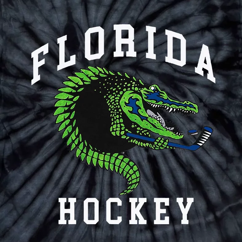 Florida Hockey Alligator Tie-Dye T-Shirt