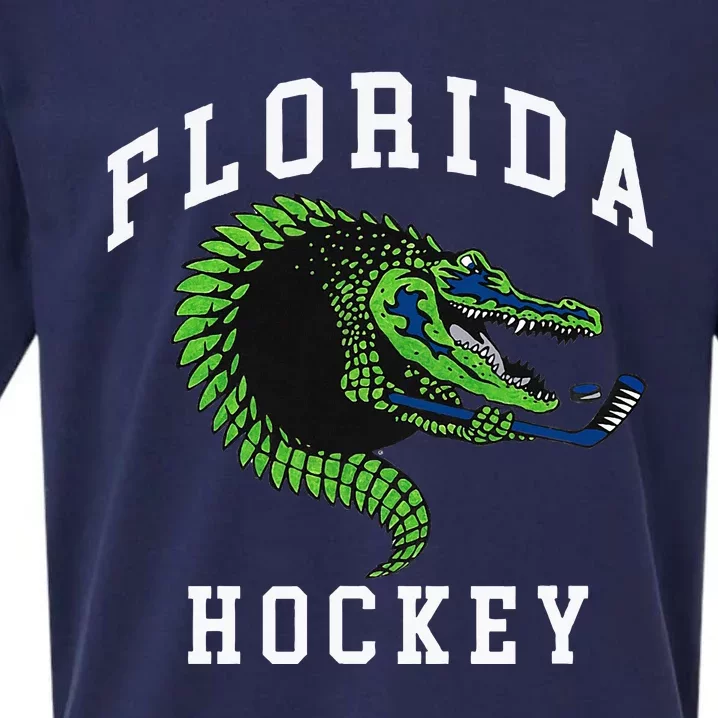 Florida Hockey Alligator Sueded Cloud Jersey T-Shirt