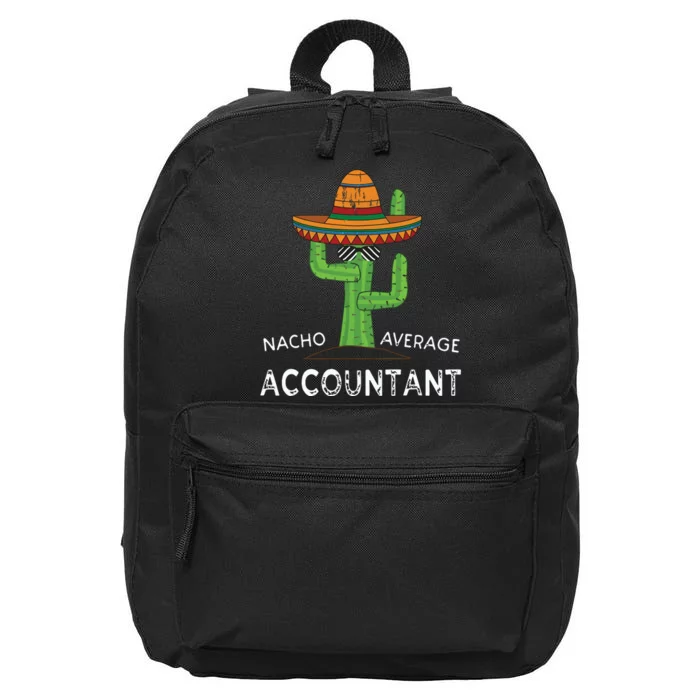 Fun Hilarious Accounting Humor Funny Accountant 16 in Basic Backpack