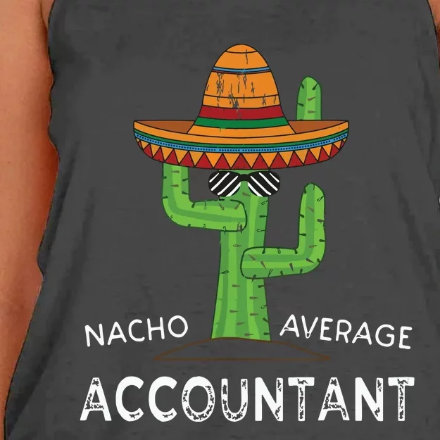 Fun Hilarious Accounting Humor Funny Accountant Women's Knotted Racerback Tank