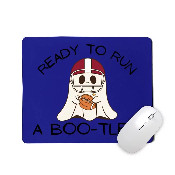 Funny Halloween Bootleg Football Cute Ghost Gift Mousepad