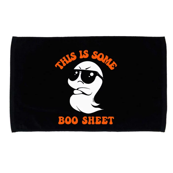 Funny Halloween Boo Ghost Costume This Is Some Boo Sheet Microfiber Hand Towel