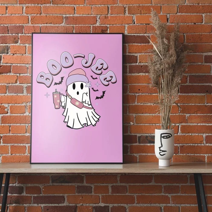 Funny Halloween Boo Jee Ghost Poster