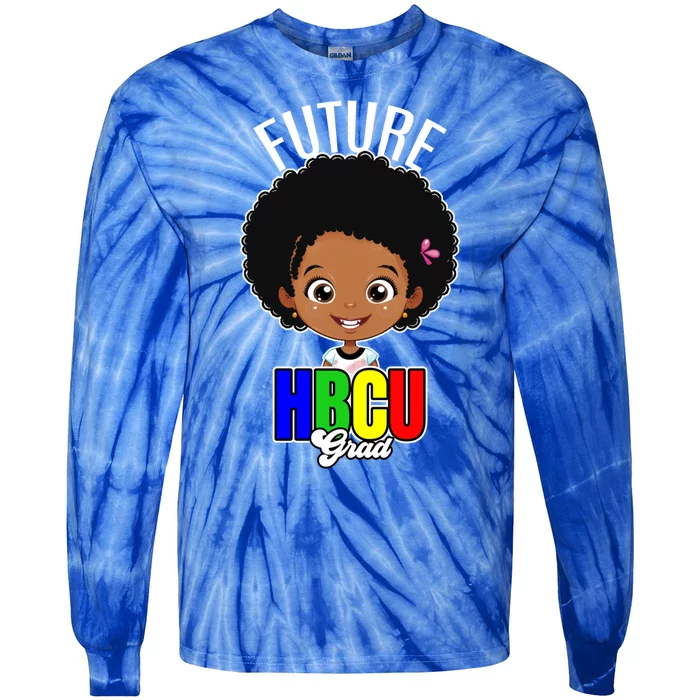 Future Historically Black College University Student Hbcu Cute Gift Tie-Dye Long Sleeve Shirt