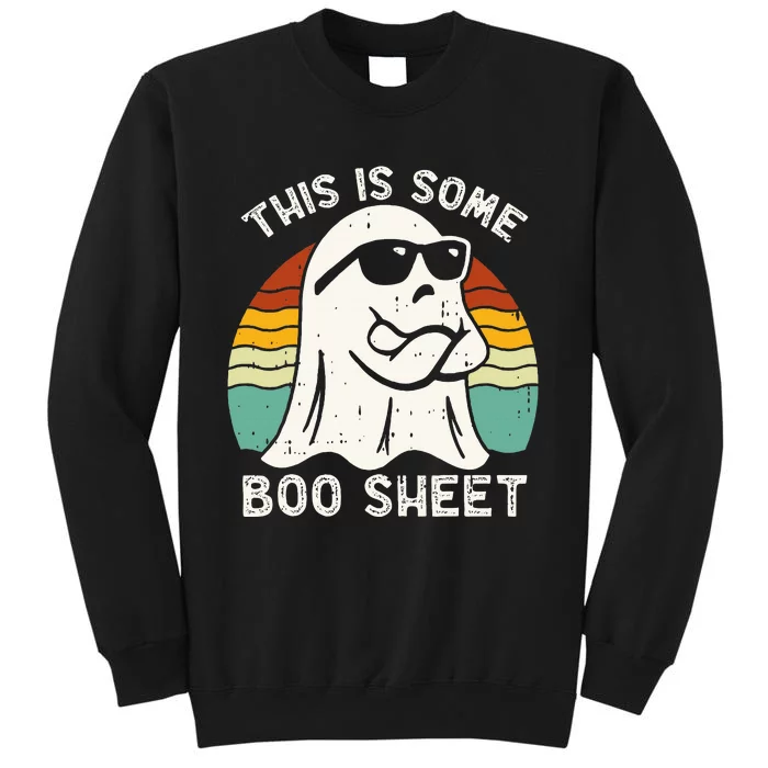 Funny Halloween Boo Ghost Costume This Is Some Boo Sheet Sweatshirt