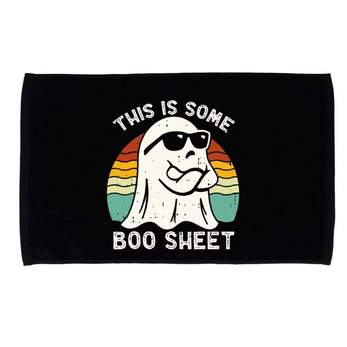 Funny Halloween Boo Ghost Costume This Is Some Boo Sheet Microfiber Hand Towel