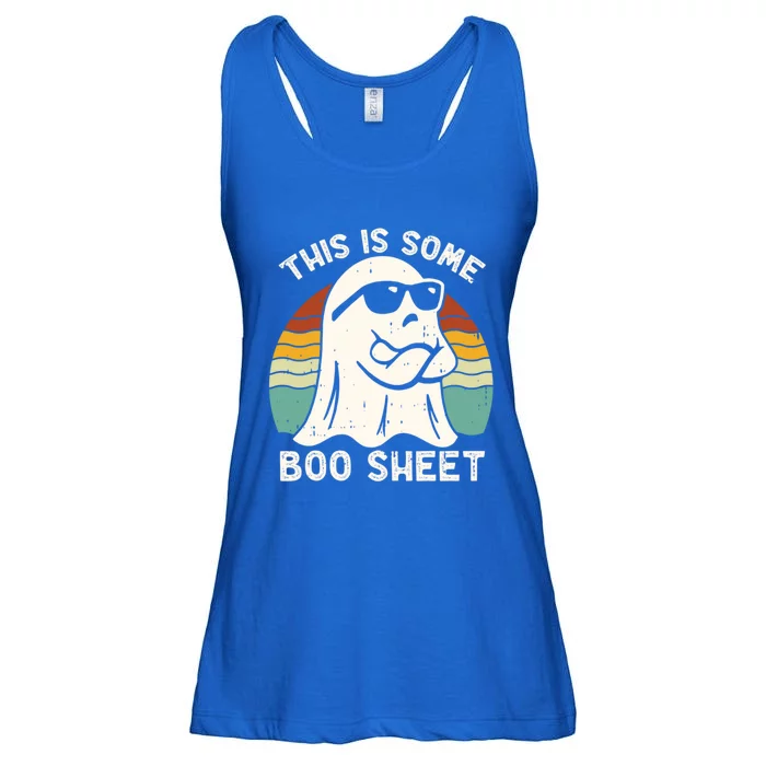 Funny Halloween Boo Ghost Costume This Is Some Boo Sheet Great Gift Ladies Essential Flowy Tank