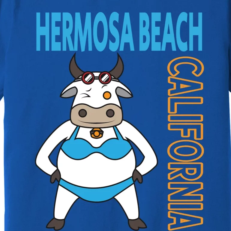 Funny Hermosa Beach Vacation Family Trip Gift Premium T-Shirt