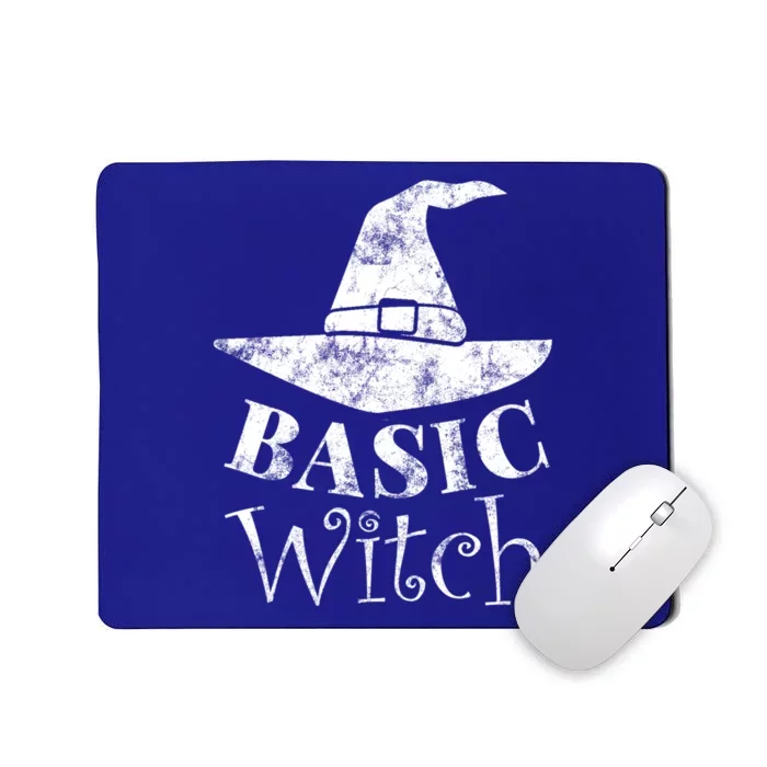 Funny Halloween Basic Witch Lazy Last Minute Costume Gift Mousepad