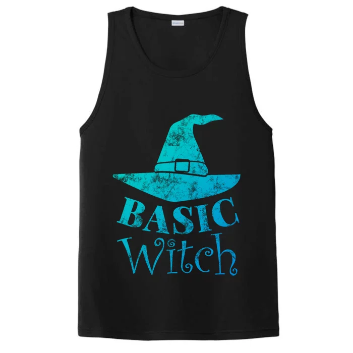 Funny Halloween Basic Witch Lazy Last Minute Costume Gift Performance Tank