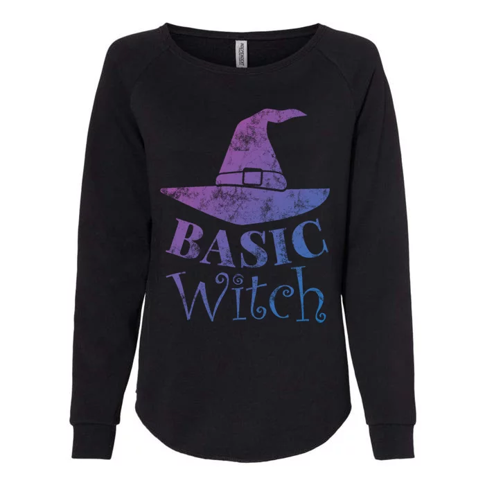 Funny Halloween Basic Witch Lazy Last Minute Costume Gift Womens California Wash Sweatshirt