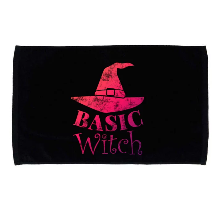 Funny Halloween Basic Witch Lazy Last Minute Costume Gift Microfiber Hand Towel